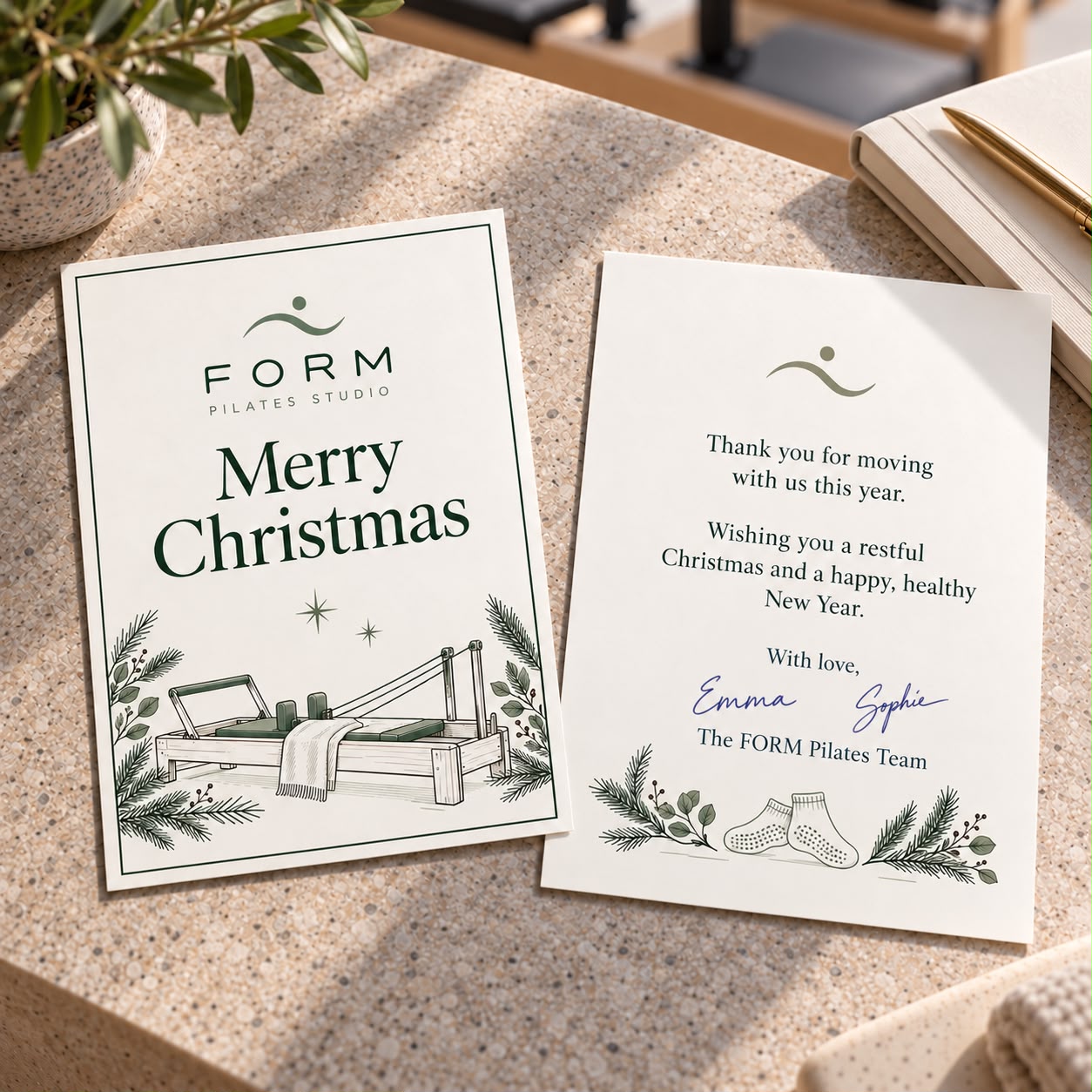 A6 Christmas Cards 2